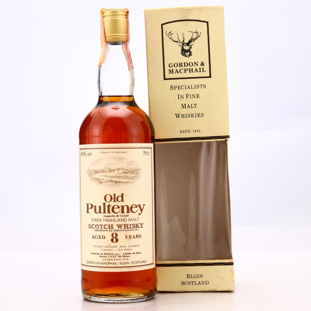 Old Pulteney 8 Year Old Gordon and MacPhail 1980s / Donini Import
