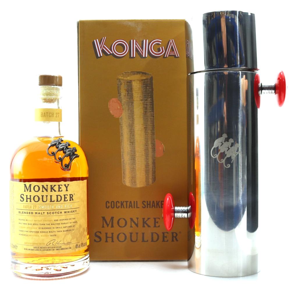 Monkey Shoulder Blended Malt / with Konga Cocktail Shaker