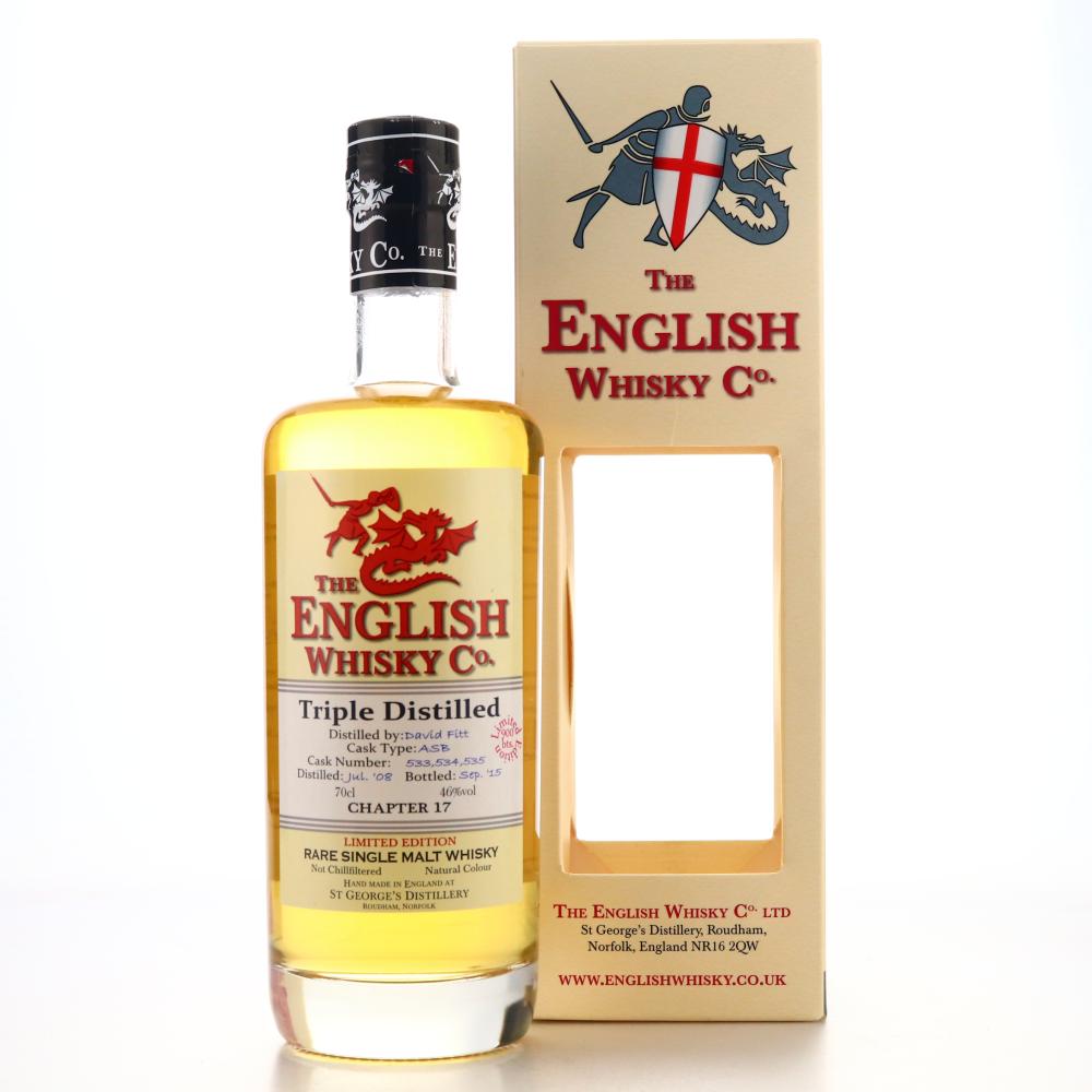 English Whisky Co 2008 Triple Distilled Chapter 17