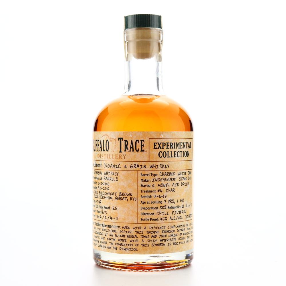 Buffalo Trace 2010 Experimental Collection 7 Year Old 37.5cl / Organic 6 Grain Whiskey