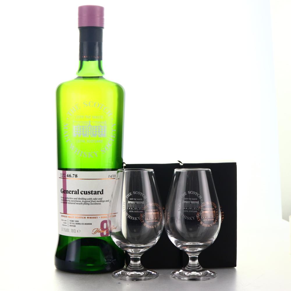 Glenlossie 2009 SMWS 9 Year Old 46.78 / with 2 x Glasses