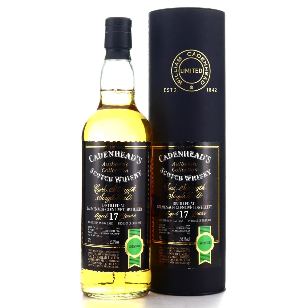 Balmenach 1989 Cadenhead's 17 Year Old