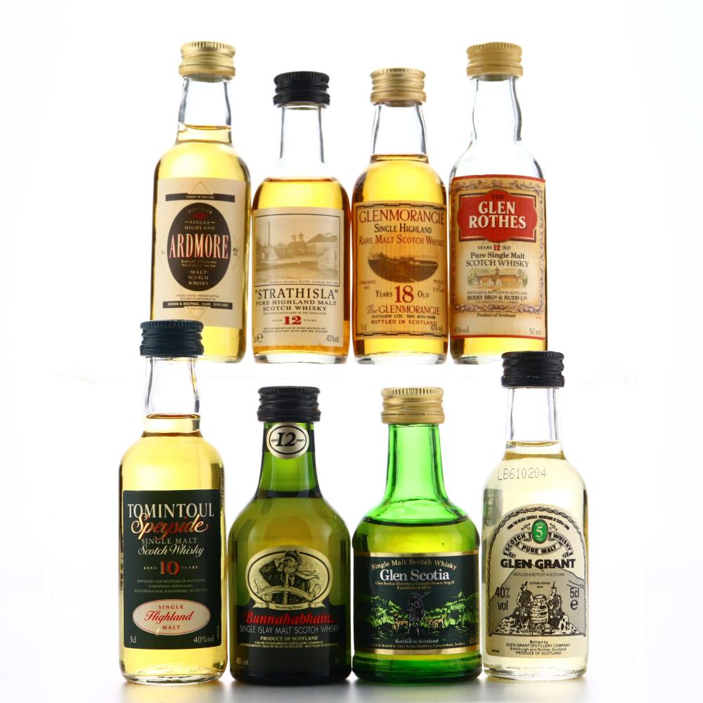 Single Malt Miniature x 8