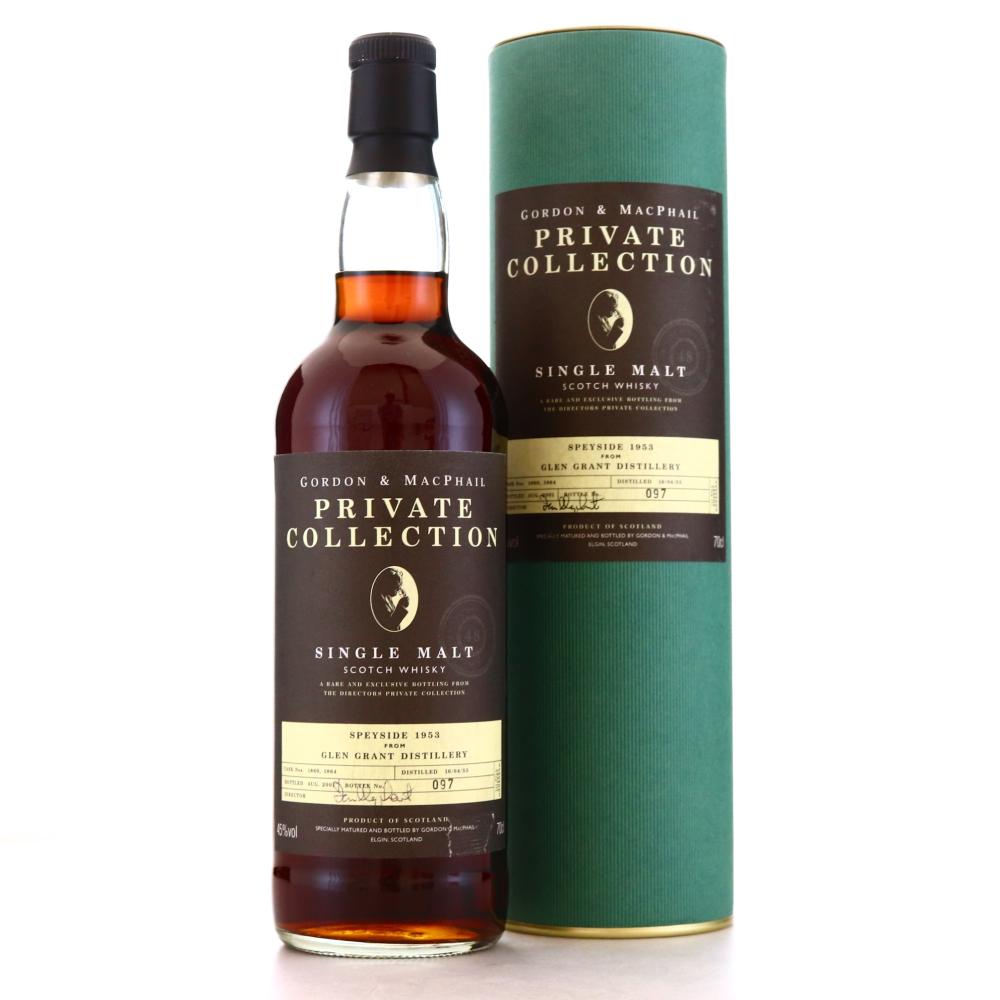 Glen Grant 1953 Gordon and MacPhail Private Collection