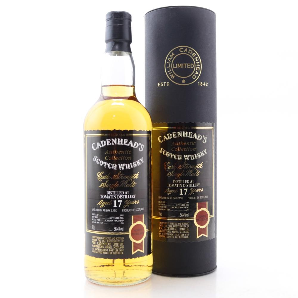 Tomatin 1989 Cadenhead's 17 Year Old