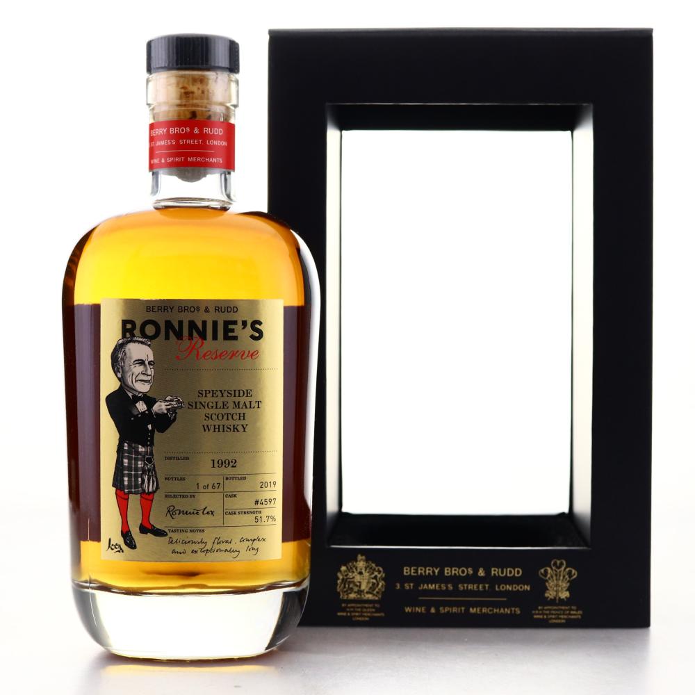 Ronnie's Reserve 1992 Berry Brothers and Rudd Speyside Single Malt