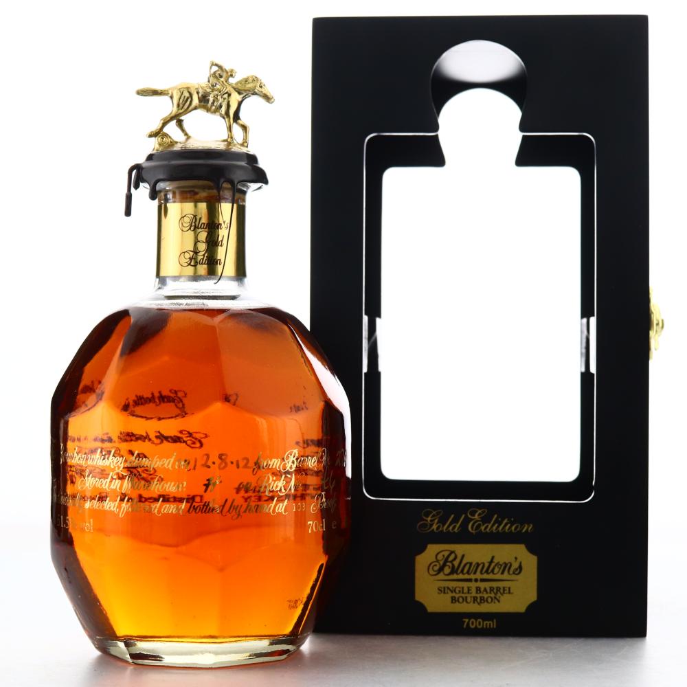 Blanton's Single Barrel Gold Edition dumped 2012