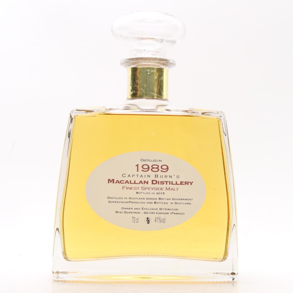 Macallan 1989 Captain Burn's Decanter