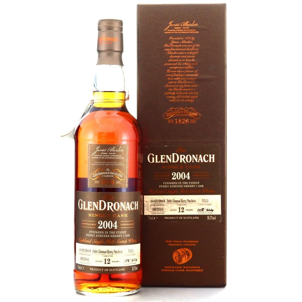Glendronach 2004 Single PX Cask 12 Year Old #5523