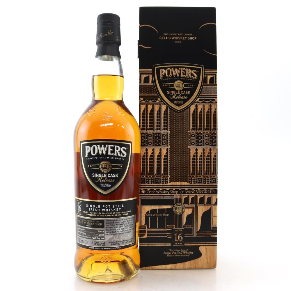 Powers 2001 Single Cask 16 Year Old #70015 / Celtic Whiskey Shop