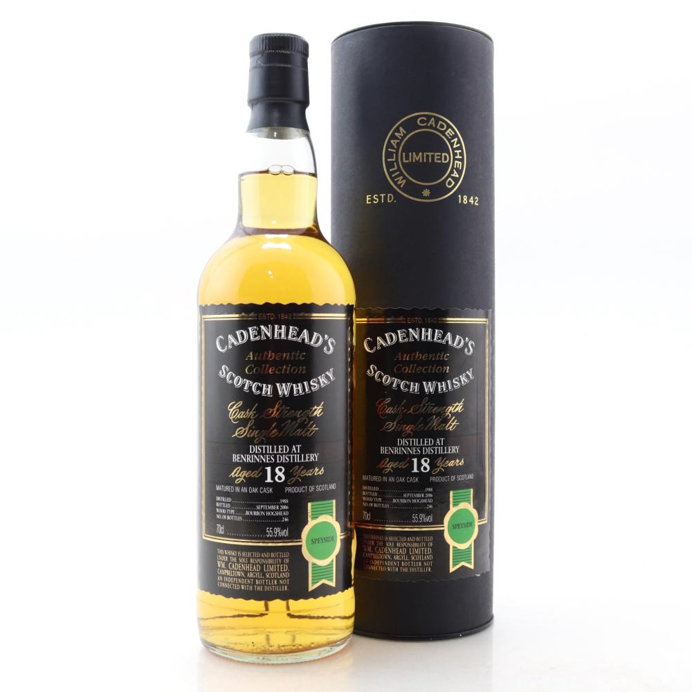 Benrinnes 1988 Cadenhead's 18 Year Old