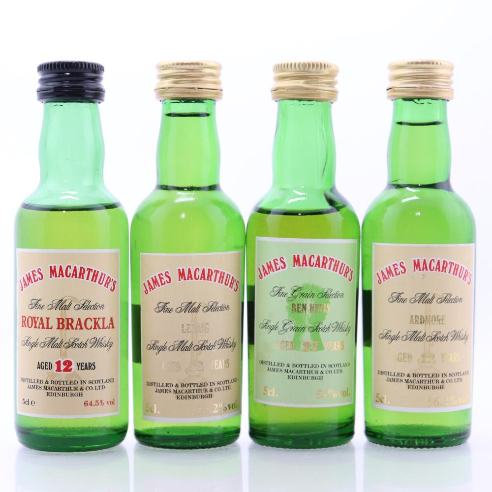 Highland & Island James MacArthur's Miniatures 4 x 5cl