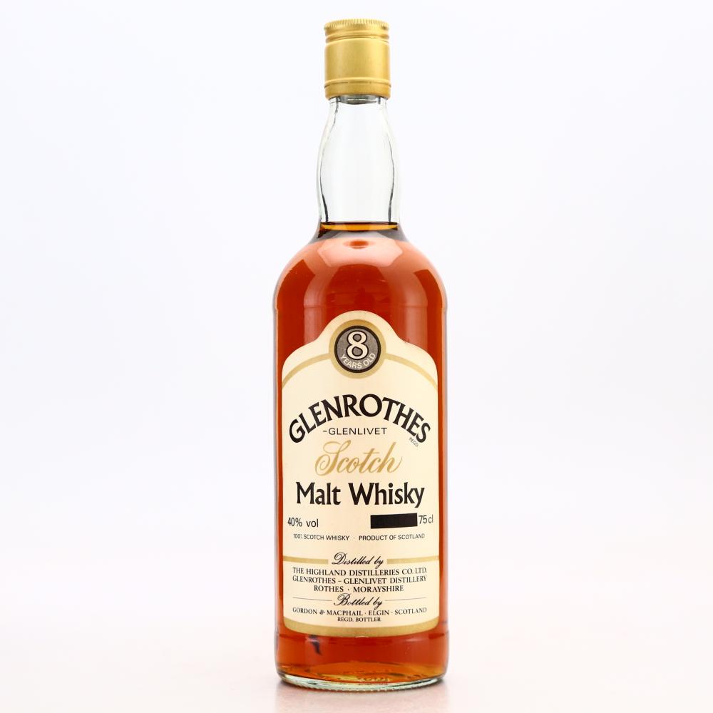 Glenrothes 8 Year Old Gordon and MacPhail 1980s
