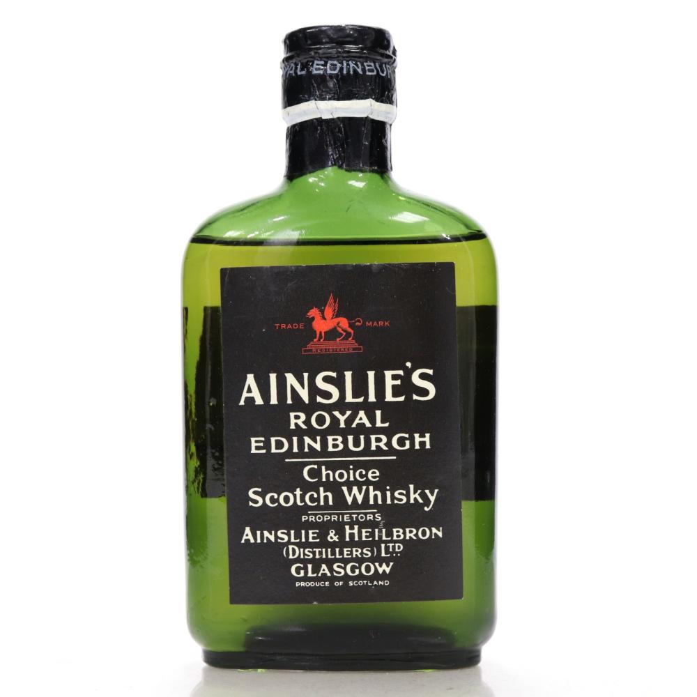 Ainslie's Royal Edinburgh 18.75cl 1955 / Fourcroy Import