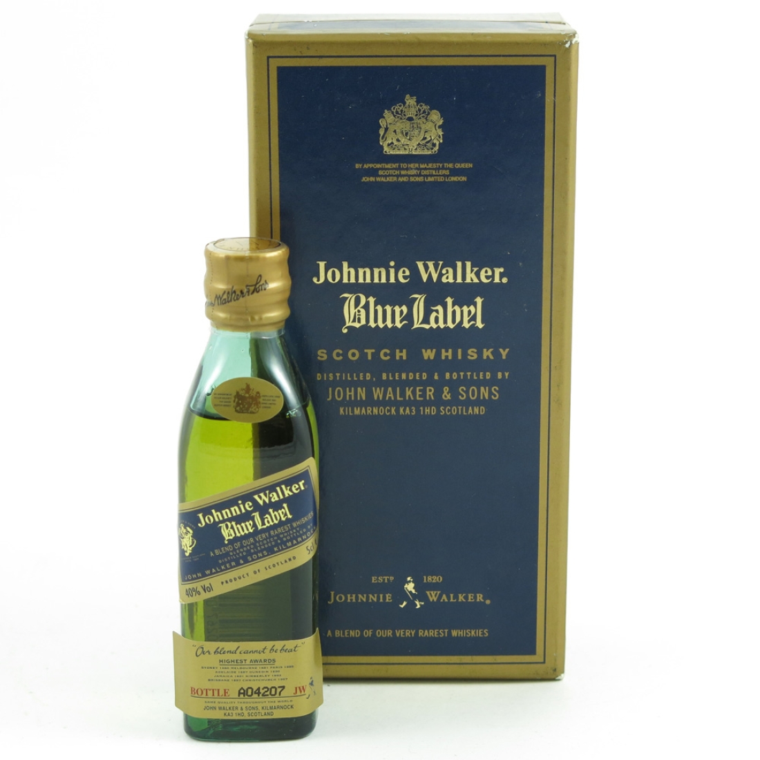 Johnnie Walker Blue Label 5cl Miniature