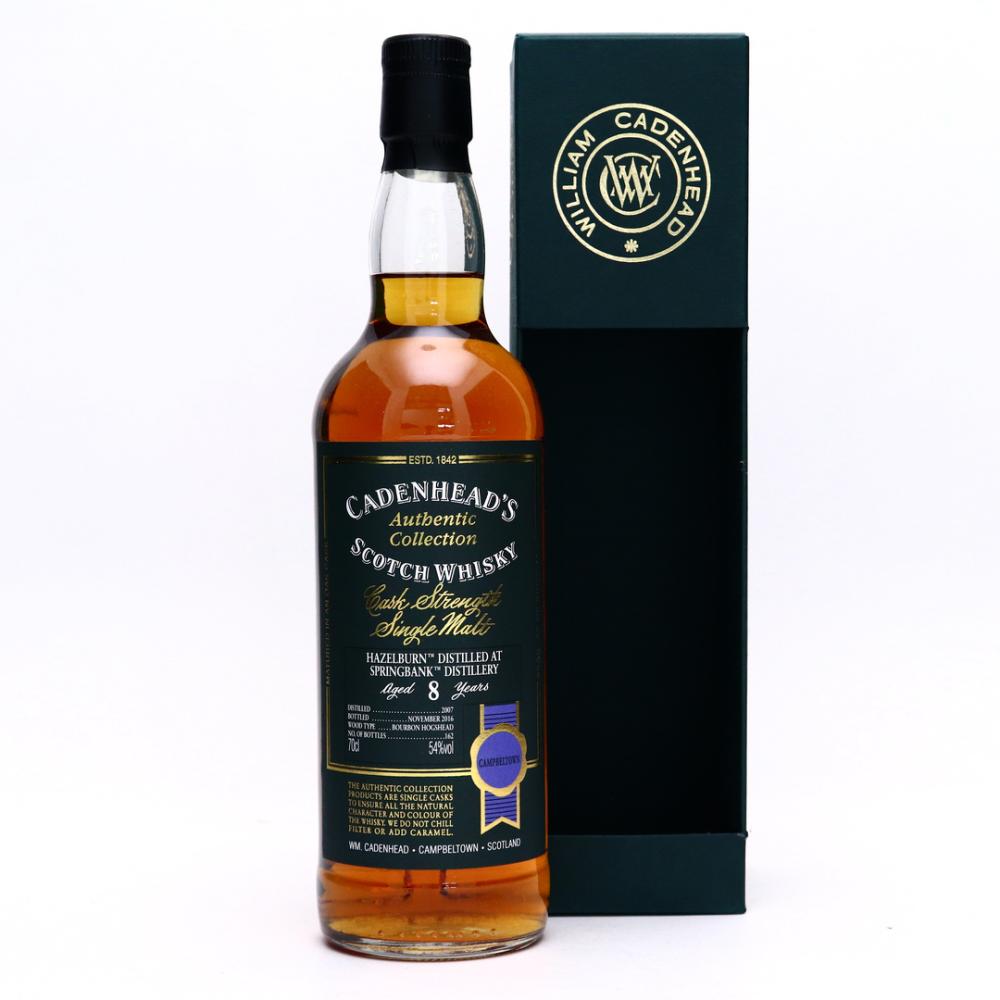 Hazelburn 2007 Cadenhead's 8 Year Old