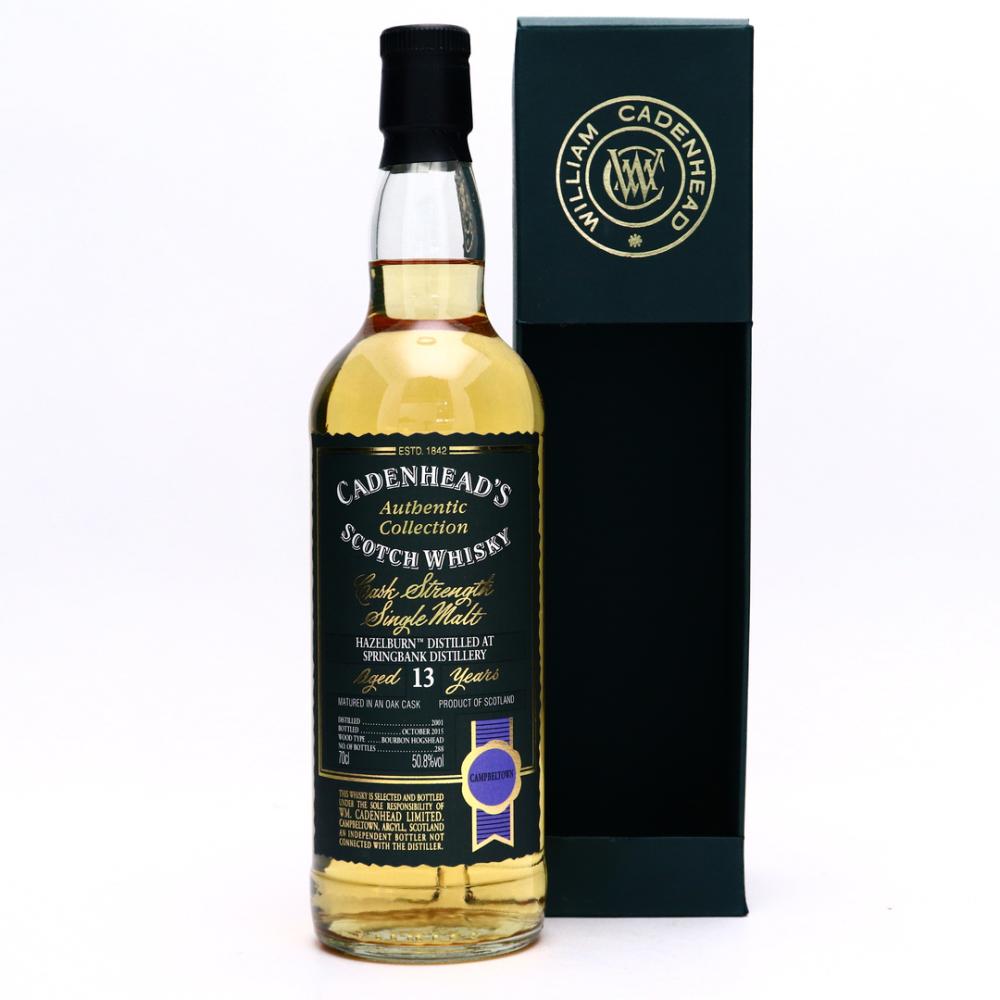 Hazelburn 2001 Cadenhead's 13 Year Old