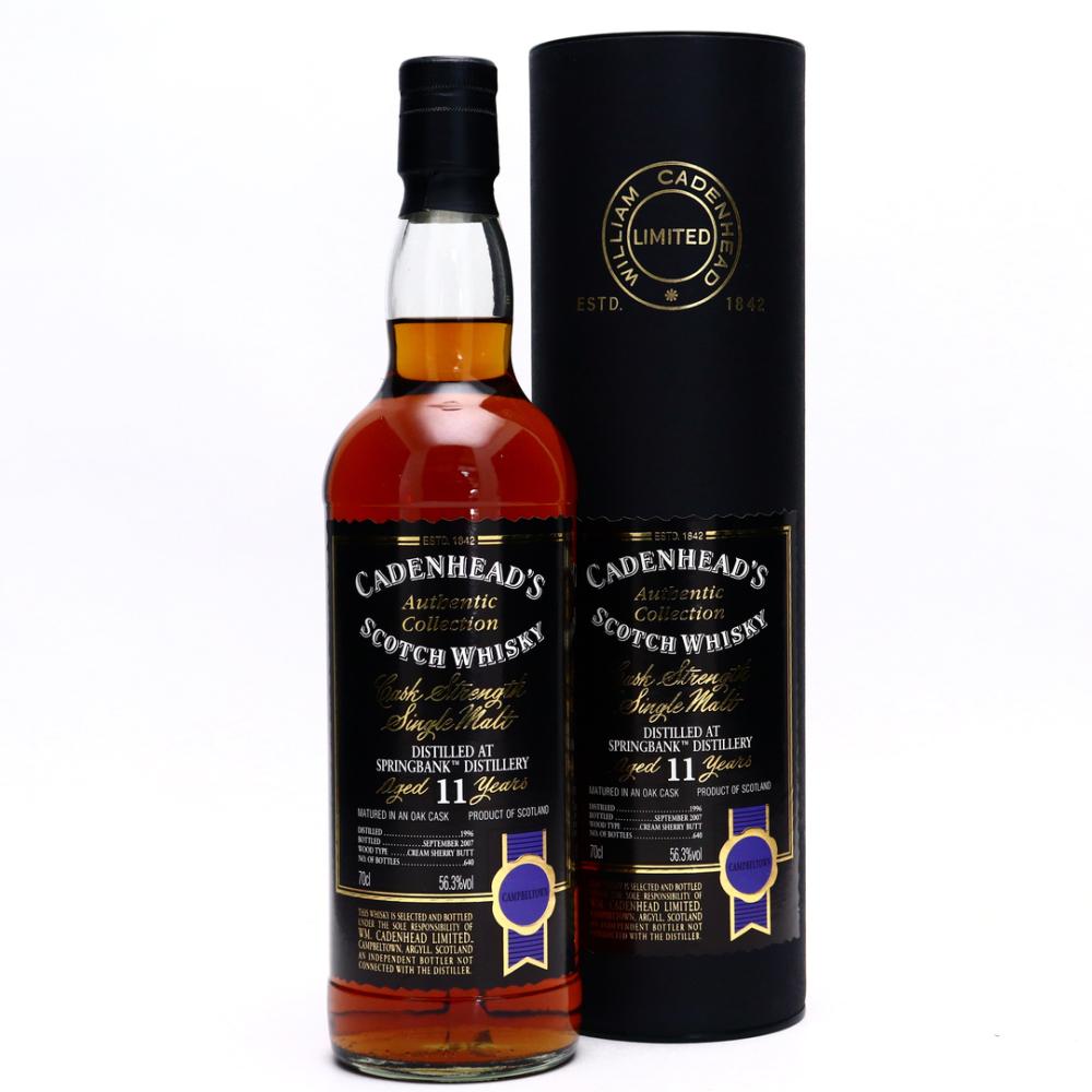 Springbank 1996 Cadenhead's 11 Year Old