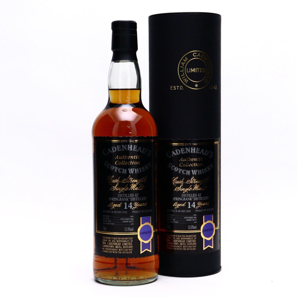 Springbank 1991 Cadenhead's 14 Year Old