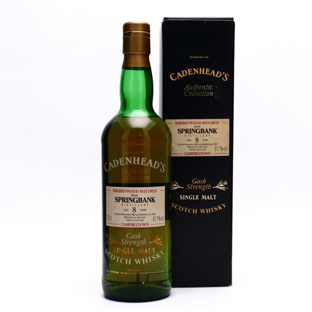 Springbank 1985 Cadenhead's 8 Year Old Sherry Wood