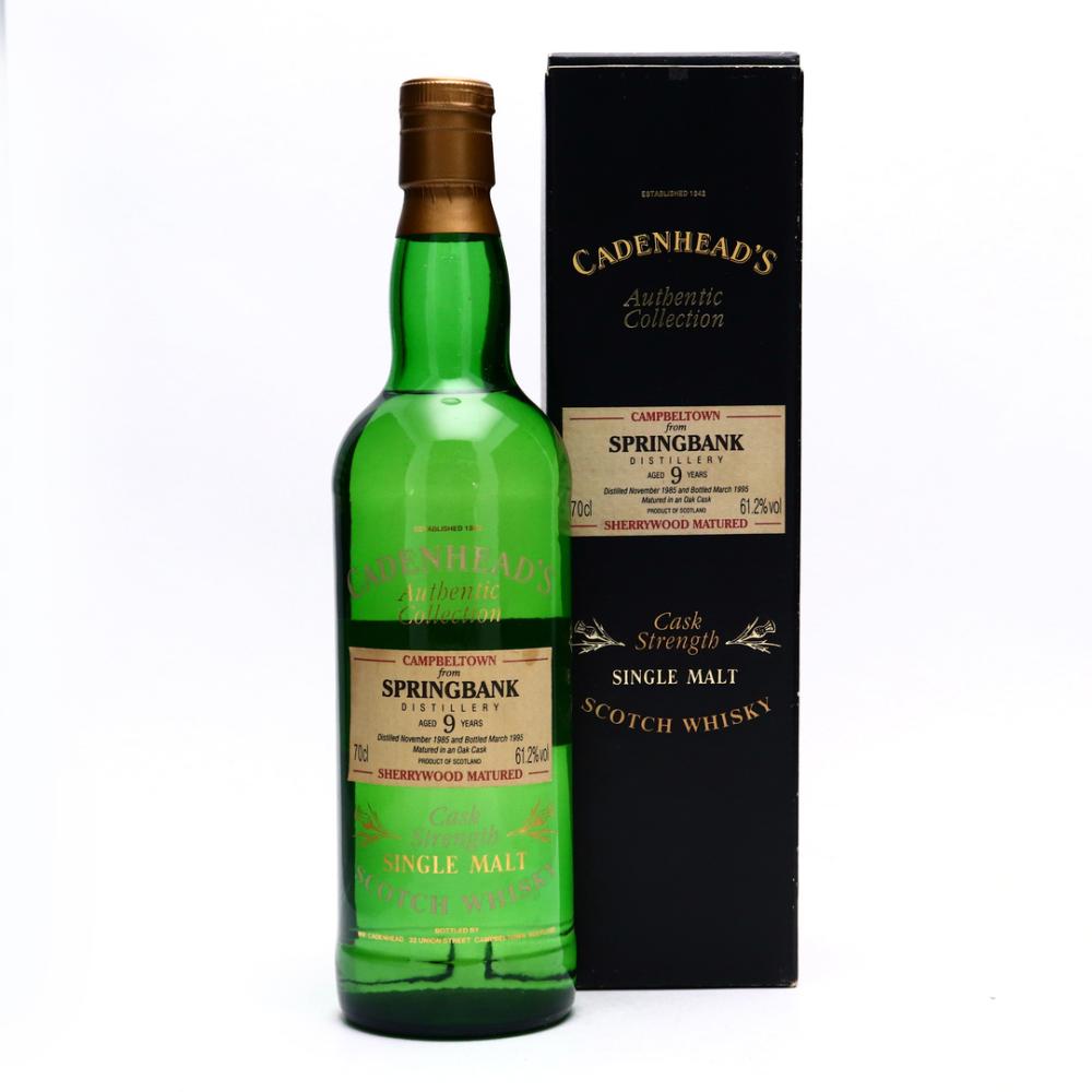 Springbank 1985 Cadenhead's 9 Year Old Sherry Wood