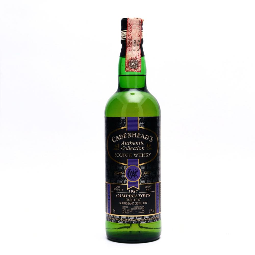 Springbank 1987 Cadenhead's 12 Year Old