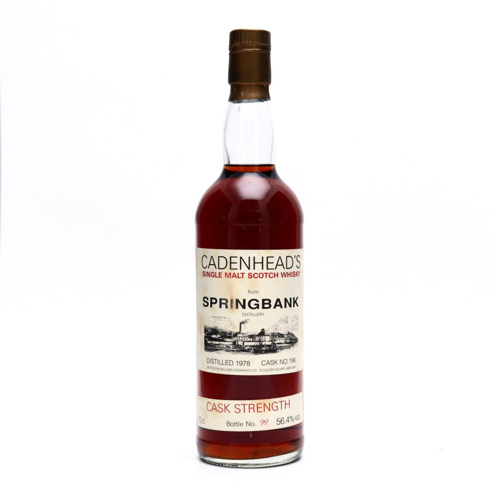 Springbank 1978 Cadenhead's Cask Strength