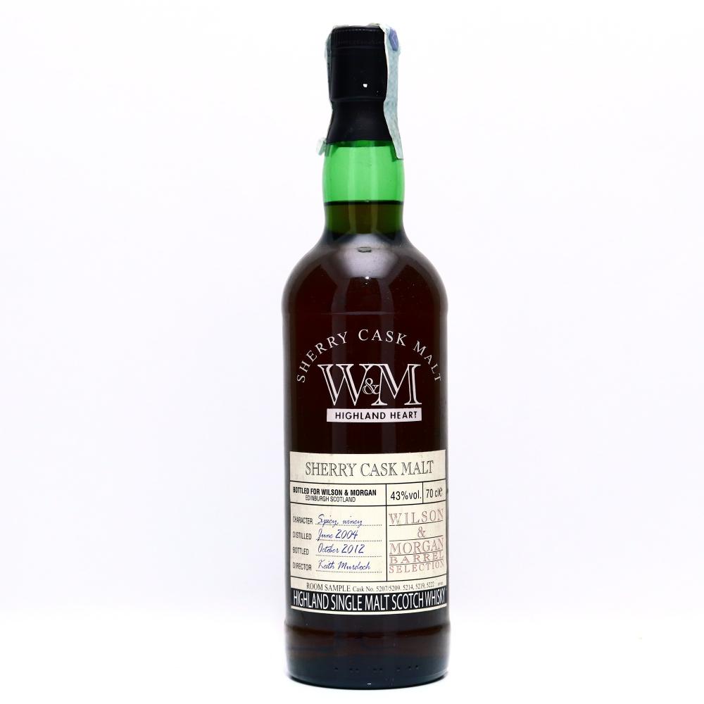 Highland Single Malt 2004 Wilson and Morgan Highland Heart