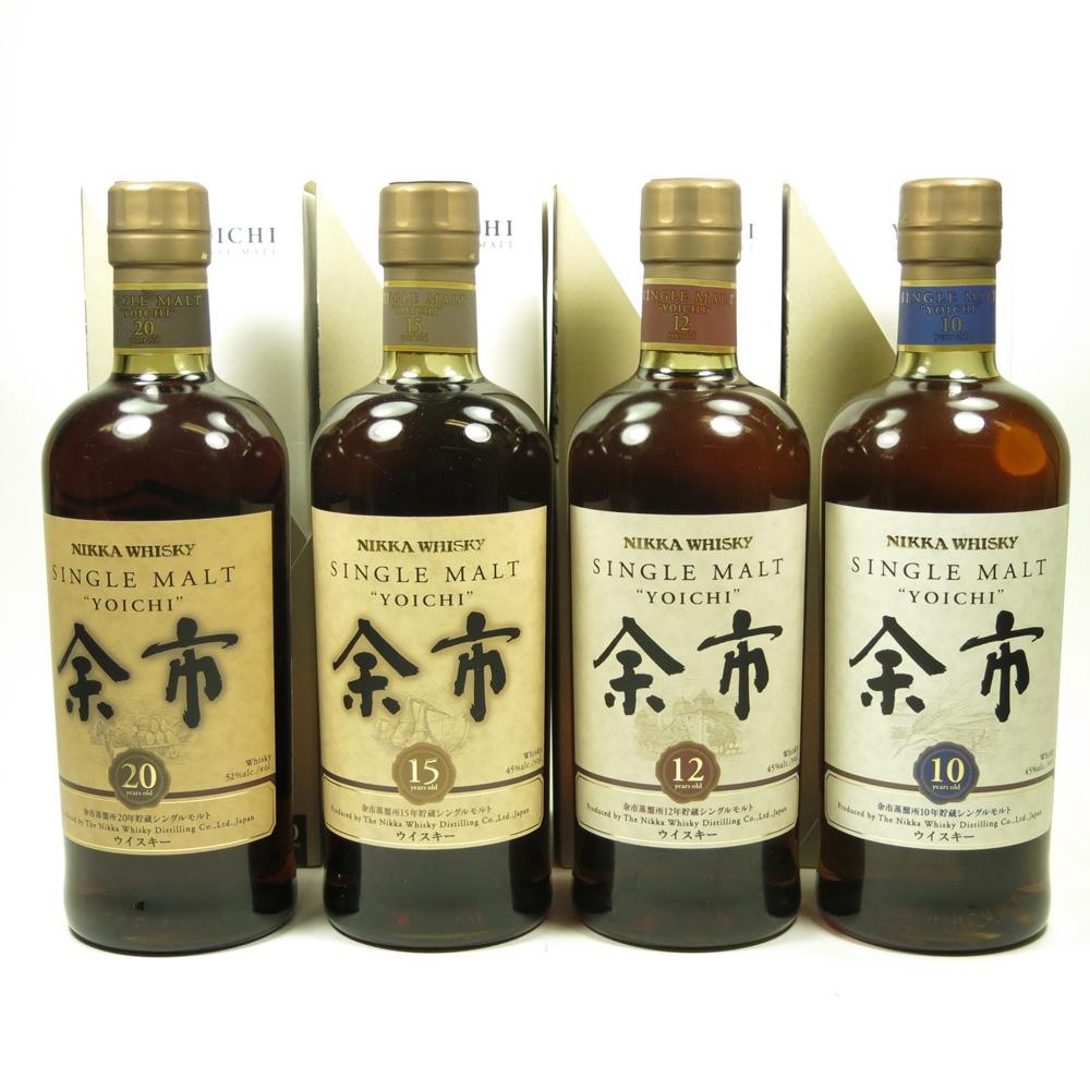 Yoichi 10, 12, 15 and 20 Year Old 4 x 70cl