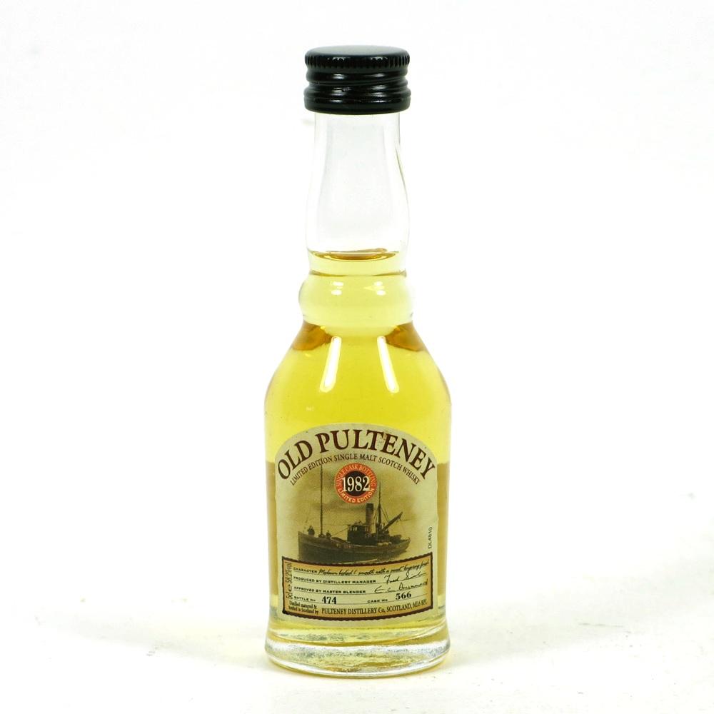 Old Pulteney 1982 Single Cask Miniature 5cl