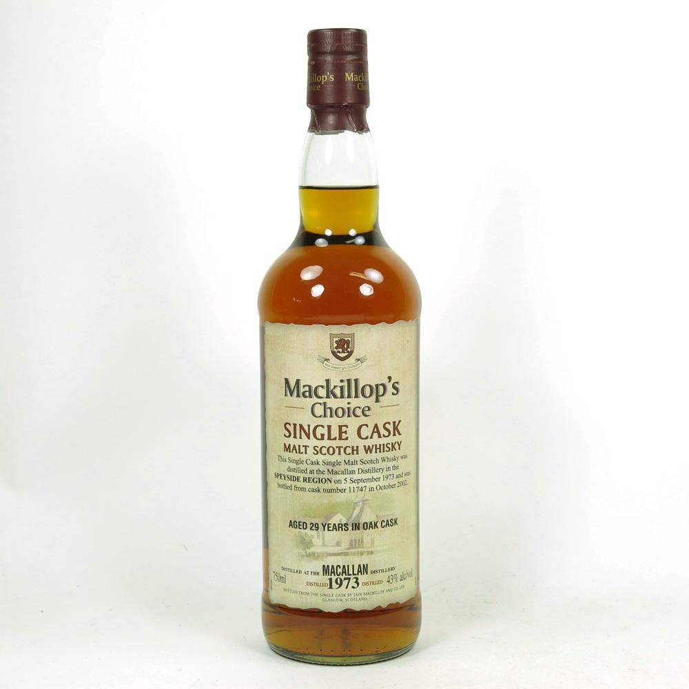 Macallan 1973 Mackillop's Choice 29 Year Old / US Import 75cl