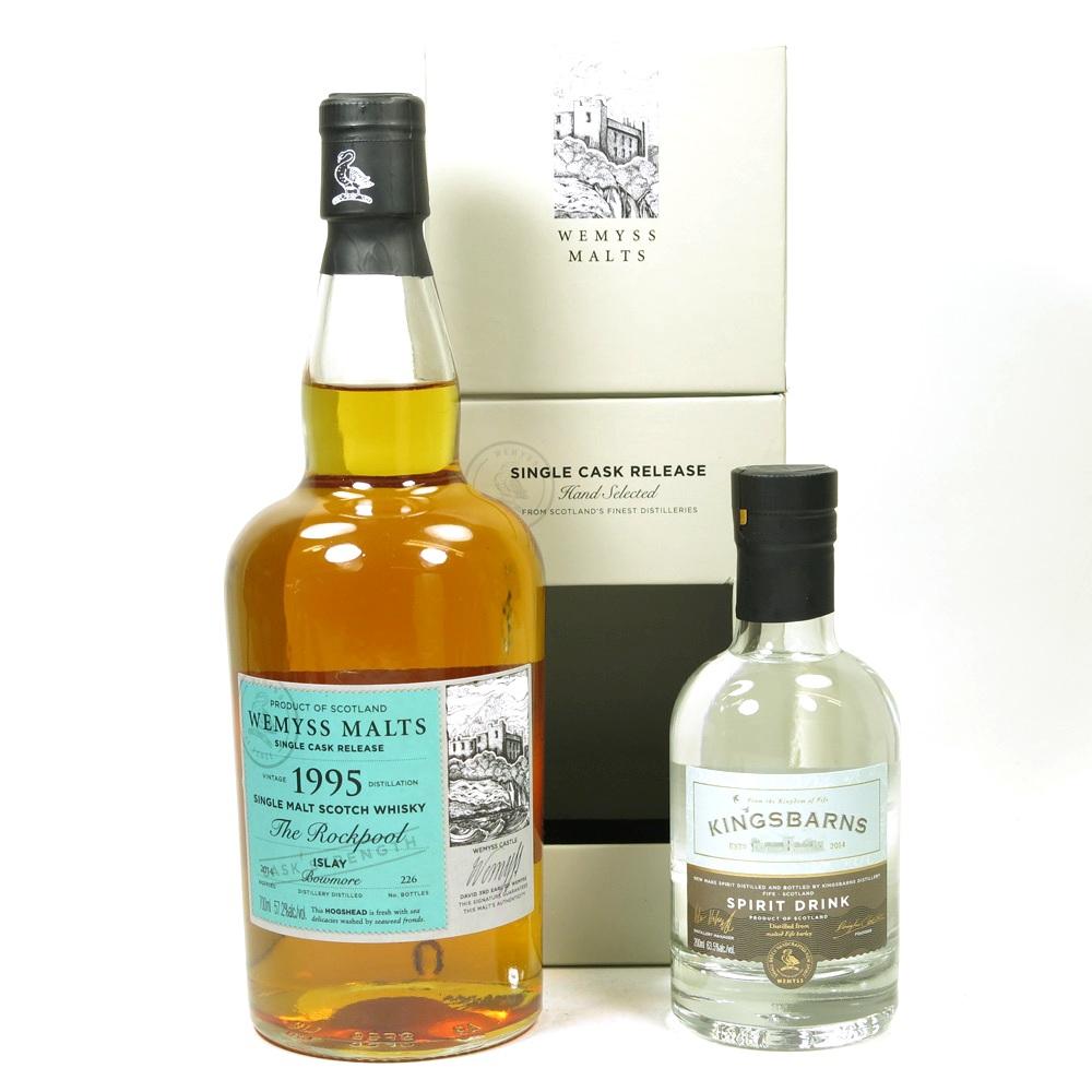 Bowmore 1985 Wemyss and Kingsbarns Spirit Drink 70cl and 20cl