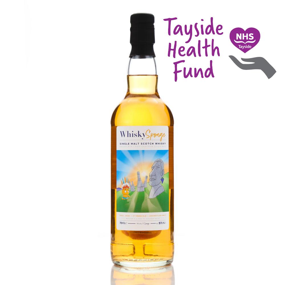 Port Charlotte 2002 Whisky Sponge 17 Year Old / NHS Tayside Health Fund Charity Lot