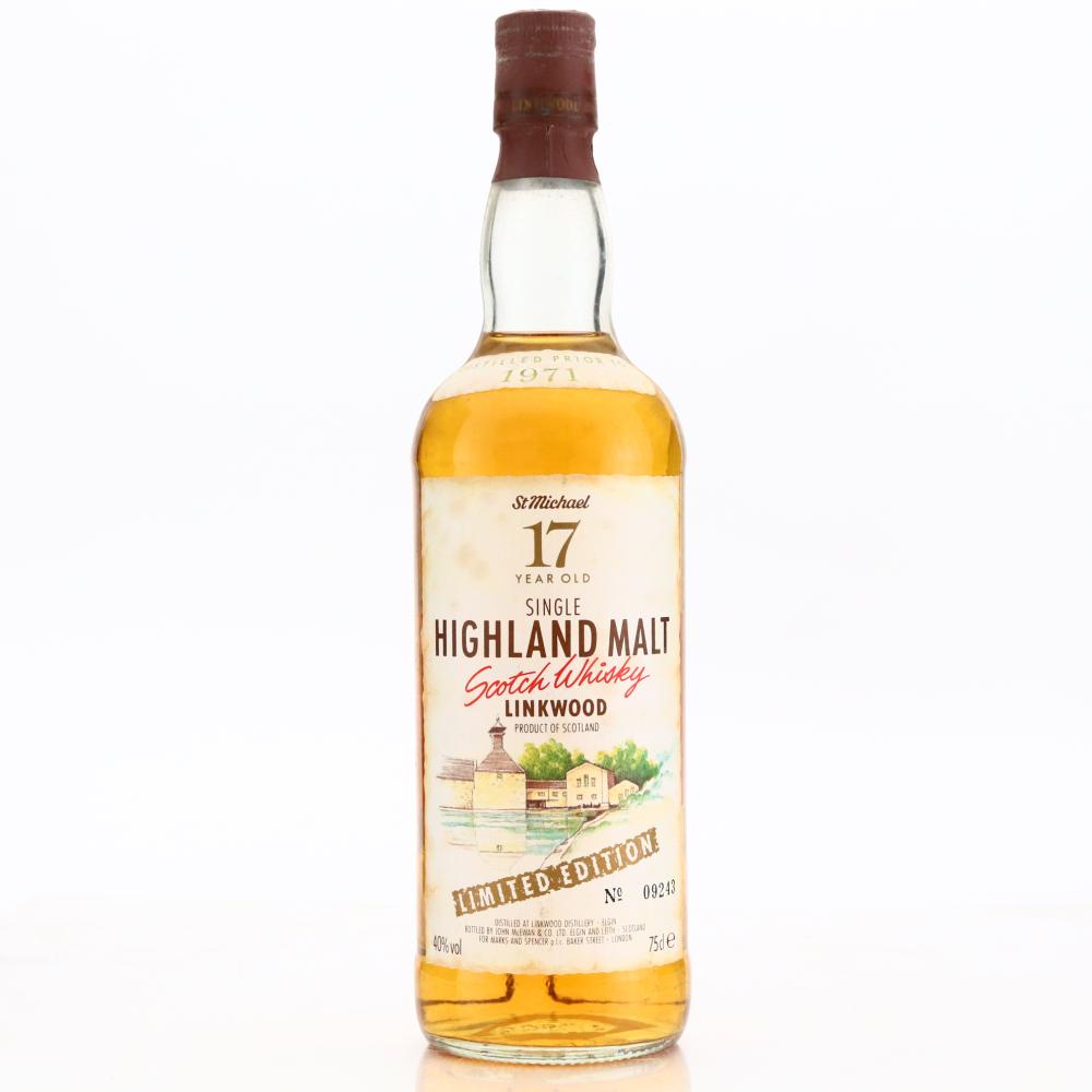 Linkwood 1971 John McEwen 17 Year Old / Marks and Spencer