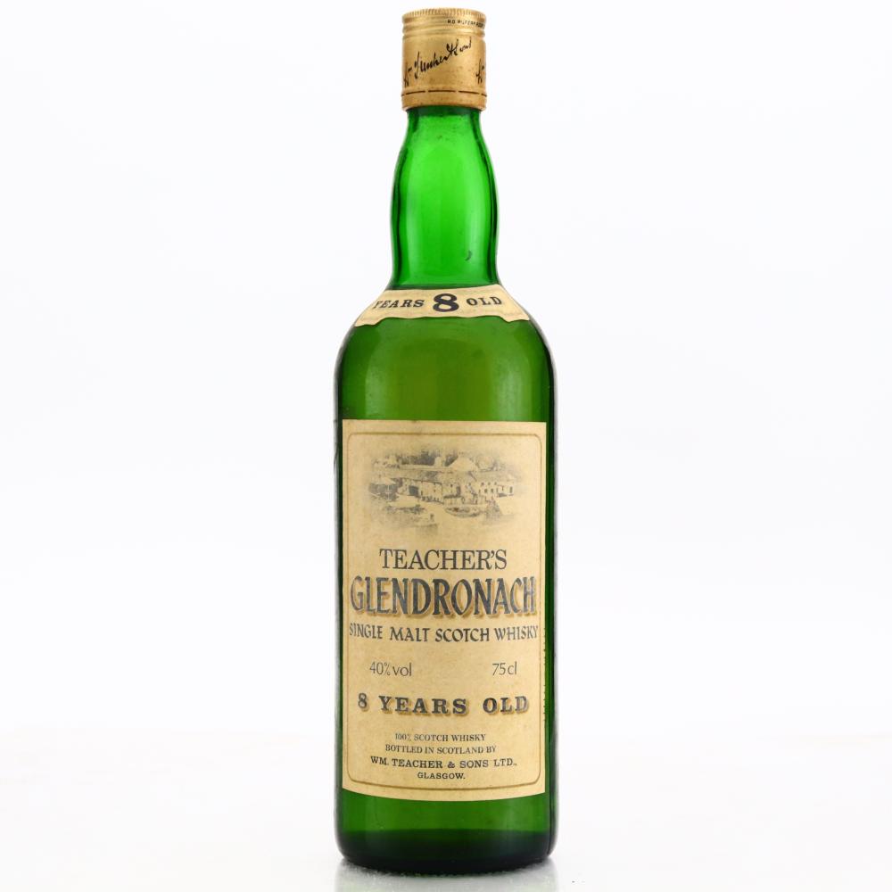 Glendronach 8 Year Old Teacher's 1980s