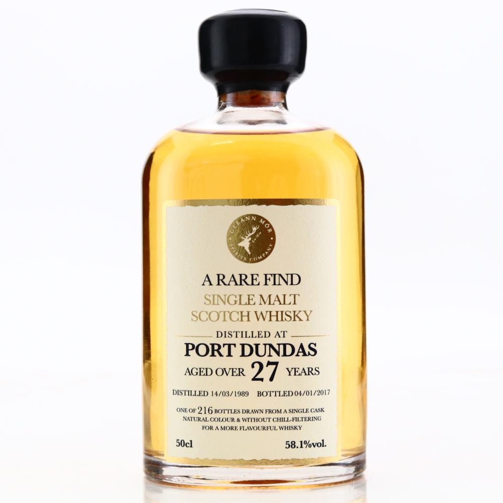 Port Dundas 1989 Gleann Mor 27 Year Old Rare Find 50cl