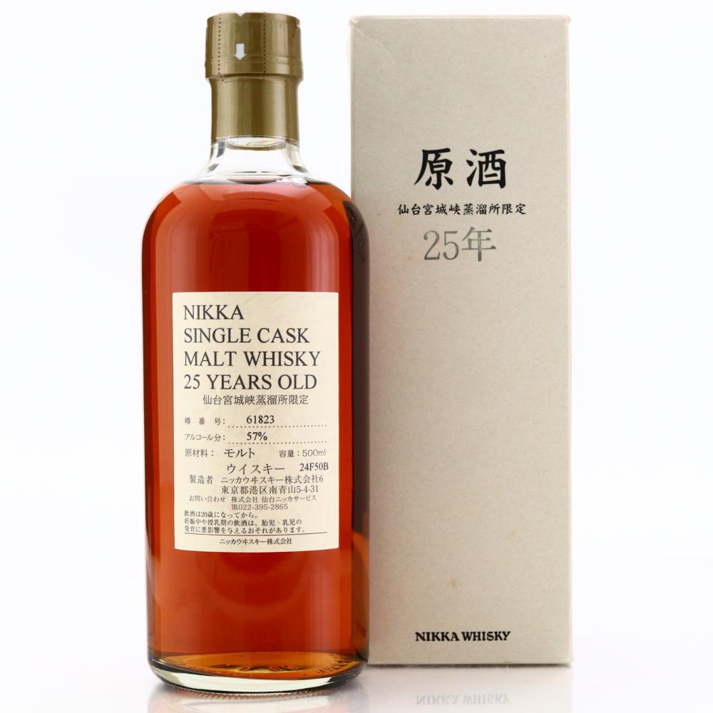 Miyagikyo Nikka 25 Year Old Single Cask #61823