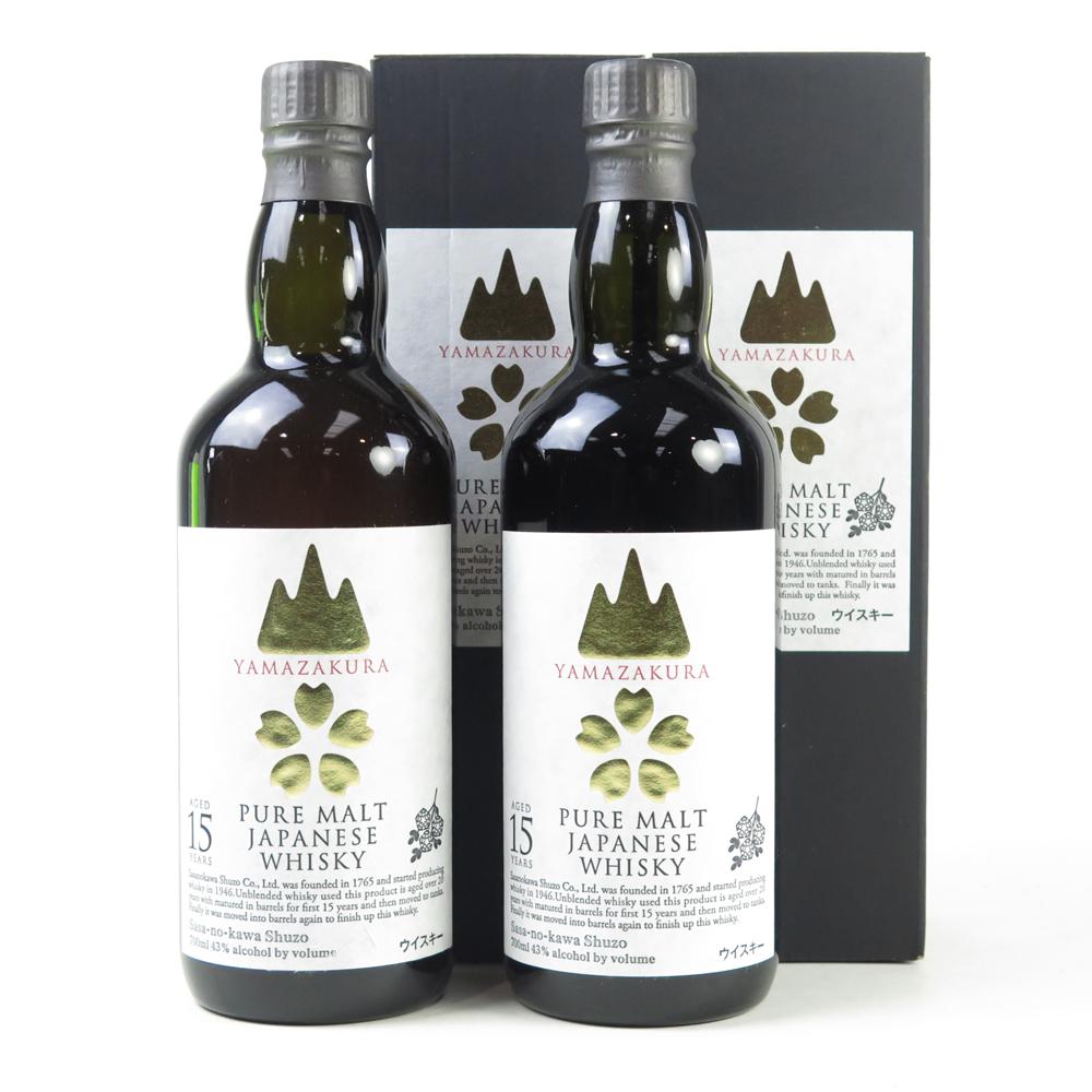Yamazakura 15 Year Old Pure Malt 2 x 70cl