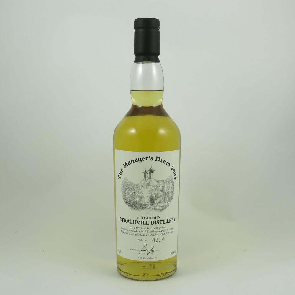 Strathmill 15 Year Old Manager's Dram 2003