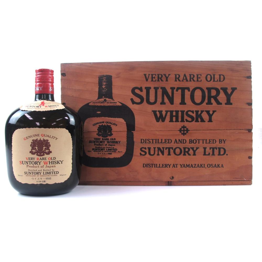 Suntory Yamazaki Very Rare Old 76cl 1970s / Including Wooden Crate