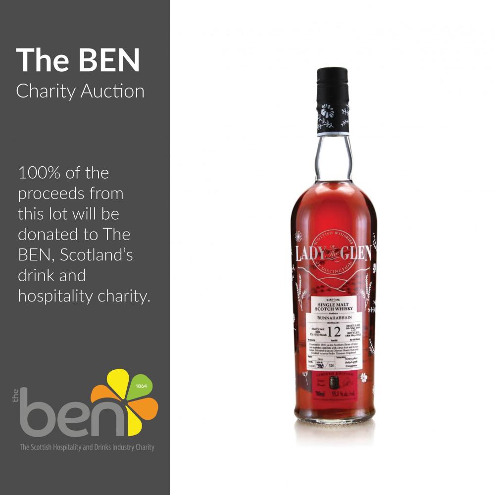 Bunnahabhain 2010 Lady of the Glen 12 Year Old / The Ben Charity Lot