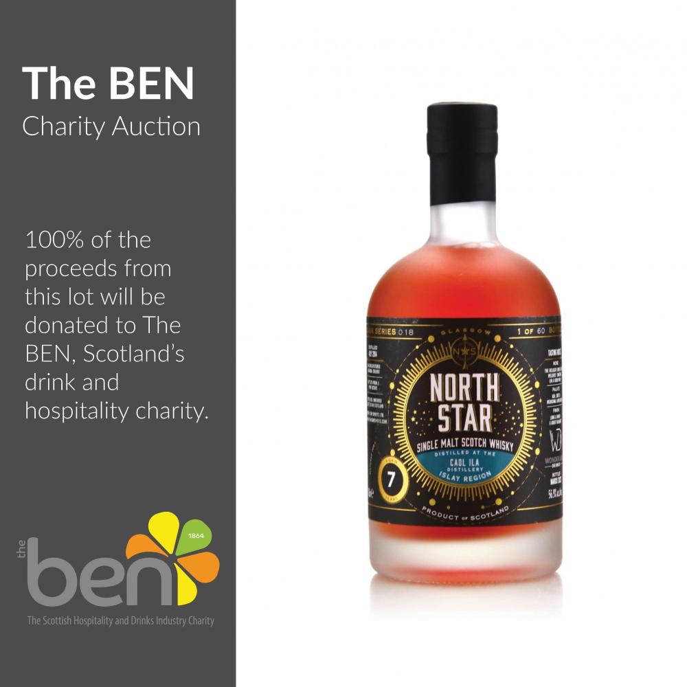 Caol Ila 2014 North Star 7 Year Old / Wonderland Drinks - The Ben Charity Lot
