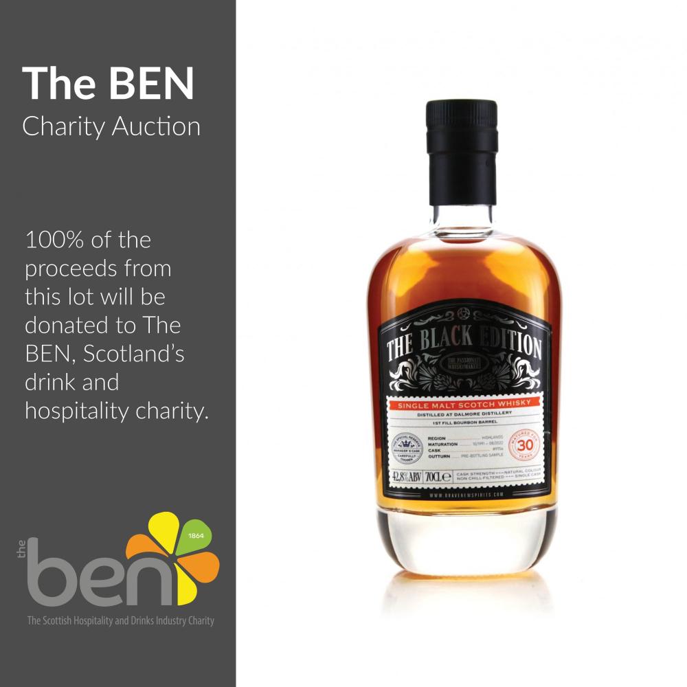 Dalmore 1991 The Black Edition 30 Year Old / The Ben Charity Lot