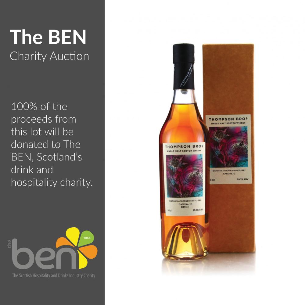 Dornoch 2017 Single Bourbon Cask #12 50cl / The Ben Charity Lot