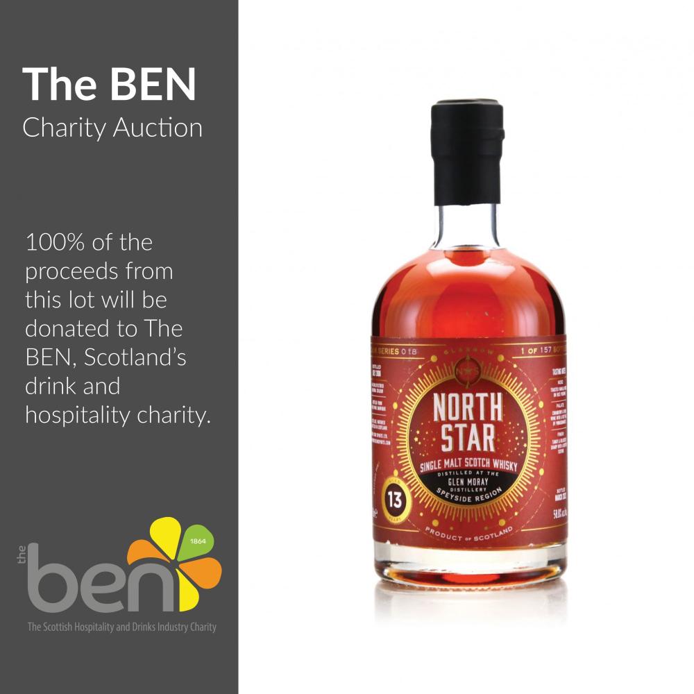 Glen Moray 2008 North Star 13 Year Old / The Ben Charity Lot