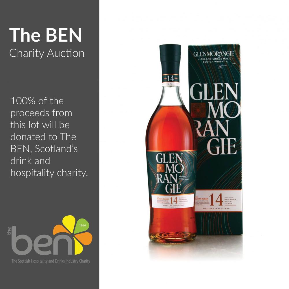 Glenmorangie 14 Year Old Quinta Ruban / The Ben Charity Lot