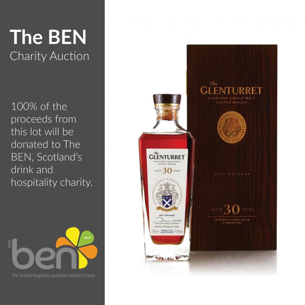 Glenturret 30 Year Old 2021 Release / The Ben Charity Lot