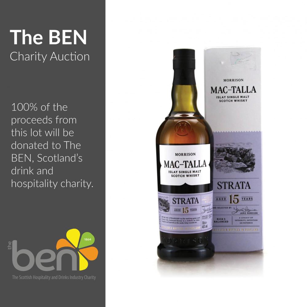 Mac-Talla Strata 15 Year Old Islay Single Malt / The Ben Charity Lot