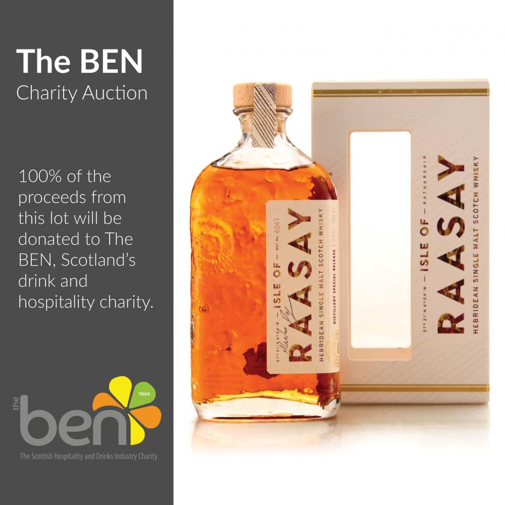 Raasay Rye and Sherry Double Cask / Distillery Shop - Signed - The Ben Charity Lot