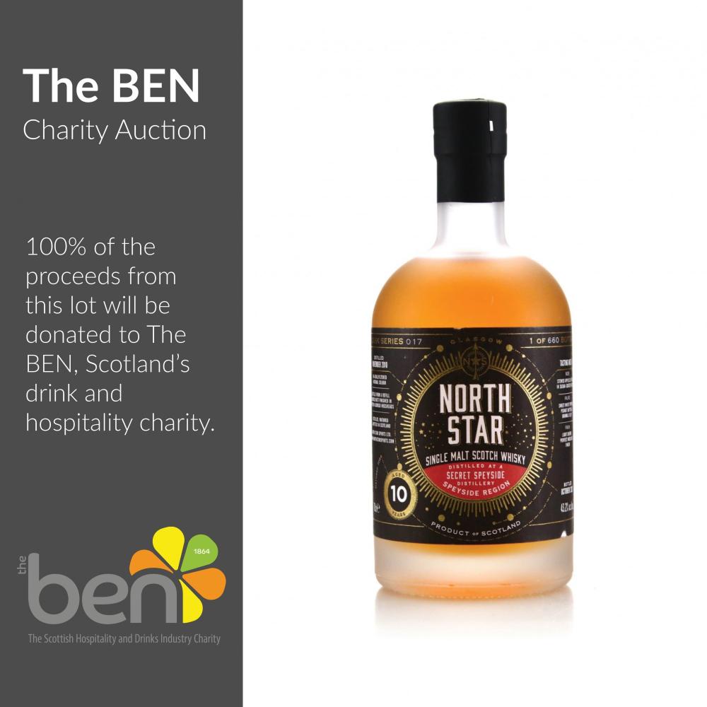 Speyside Single Malt 2010 North Star 10 Year Old - The Ben Charity Lot